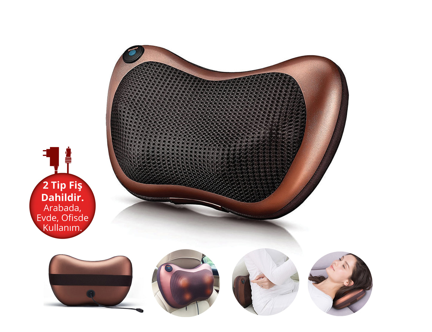 Cuscino massaggiante 30w