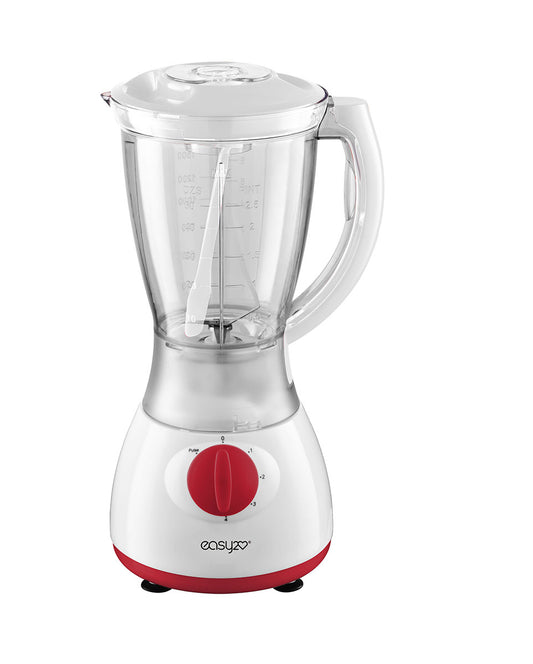 Frullatore con brocca in plastica 1,5L - Color Rosso