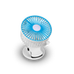 Mini Ventilatore USB Portatile con Clip,Rotazione di 360 ° Ricaricabile