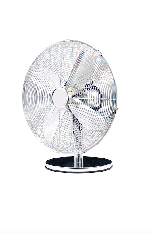Ventilatore da tavolo in metallo